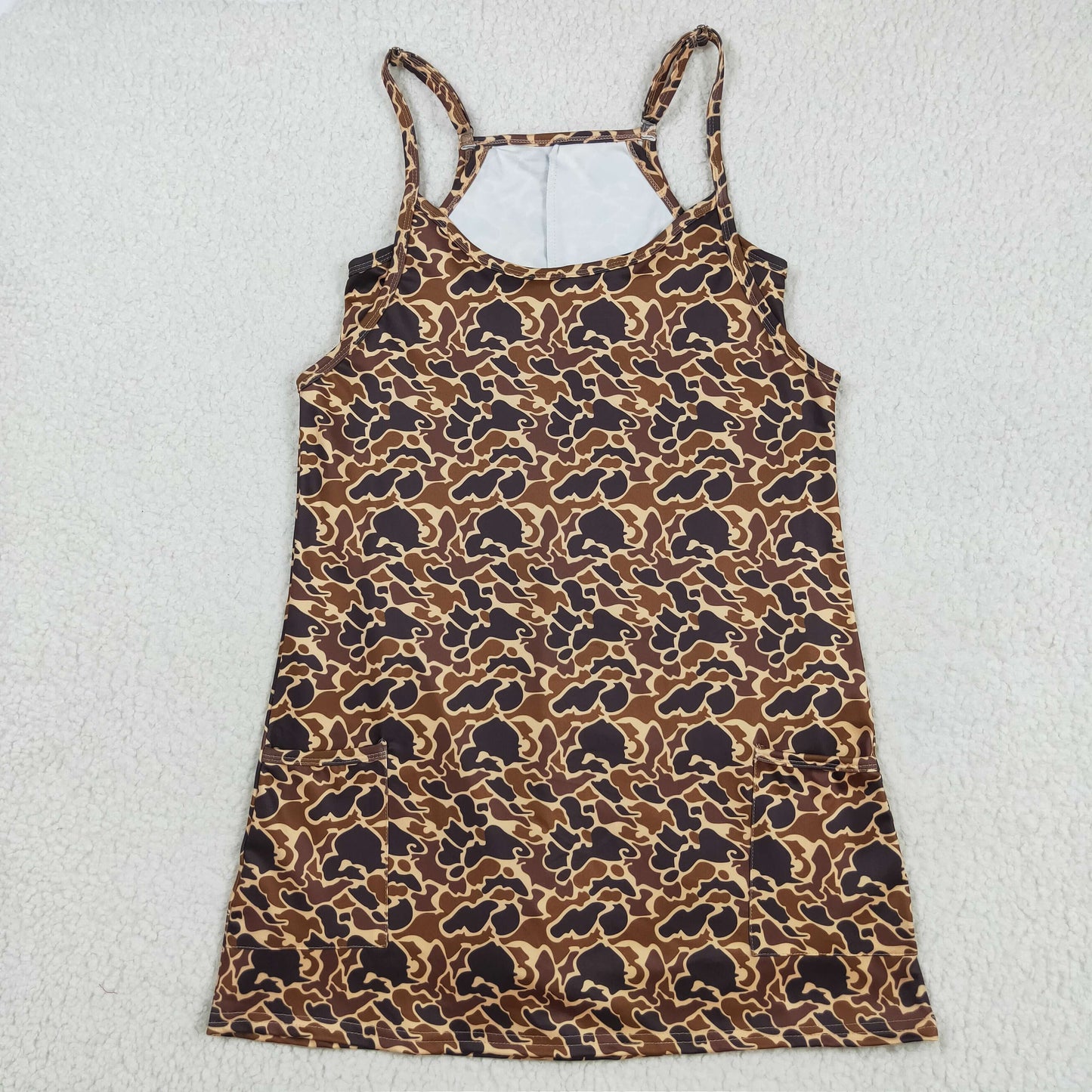 GSD2735 adult yoga bow clothes dress  polyester XS S M L XL 202508  Sibling RTS