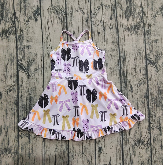 GSD2737 bow yoga girl dress 202507 preorders