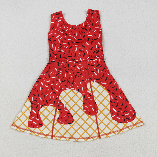 GSD2748 yoga  ice cream shorts girl summer dress 202507 RTS