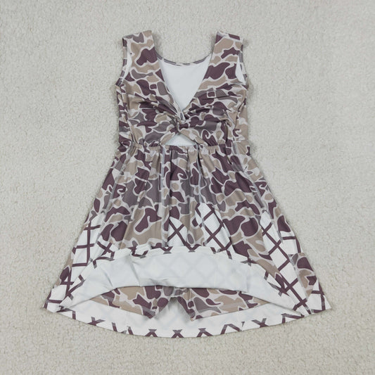 GSD2819 YOGA ice cream camo girl  dress 202604 RTS