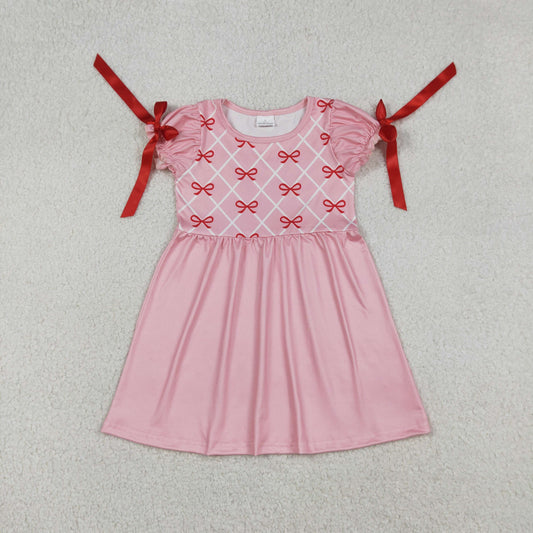 GSD2883 bow girl summer dress 202512 RTS