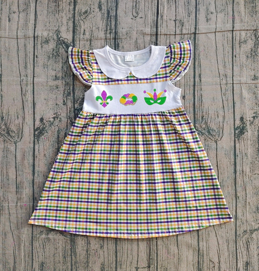 GSD2934 embroidery  Easter girl summer dress 202511 preorder