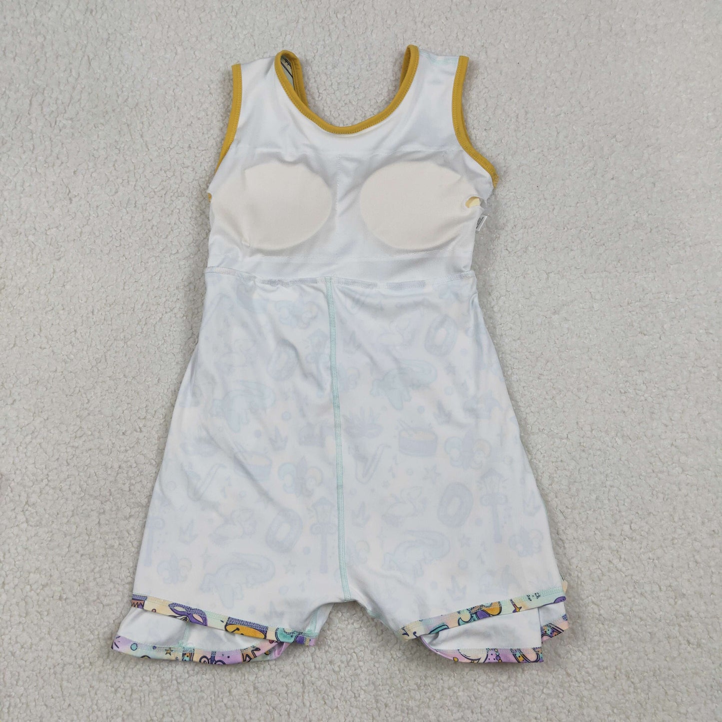 GSD2949 Dinosaur  YOGA Mardi Gras girl  dress 202512 RTS