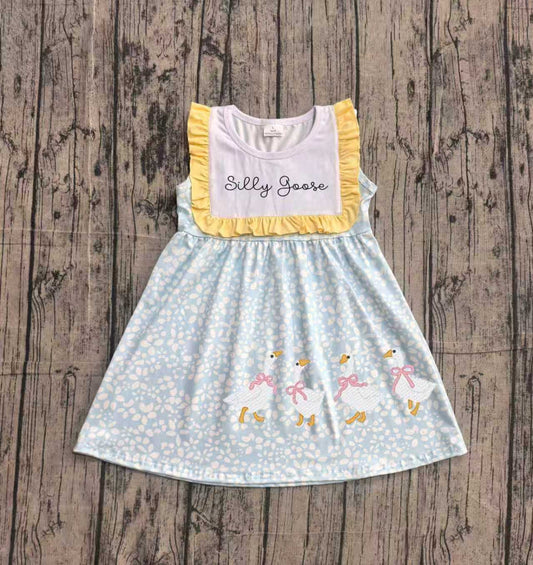 GSD2970 embroidery goose girl  dress 202604  preorder