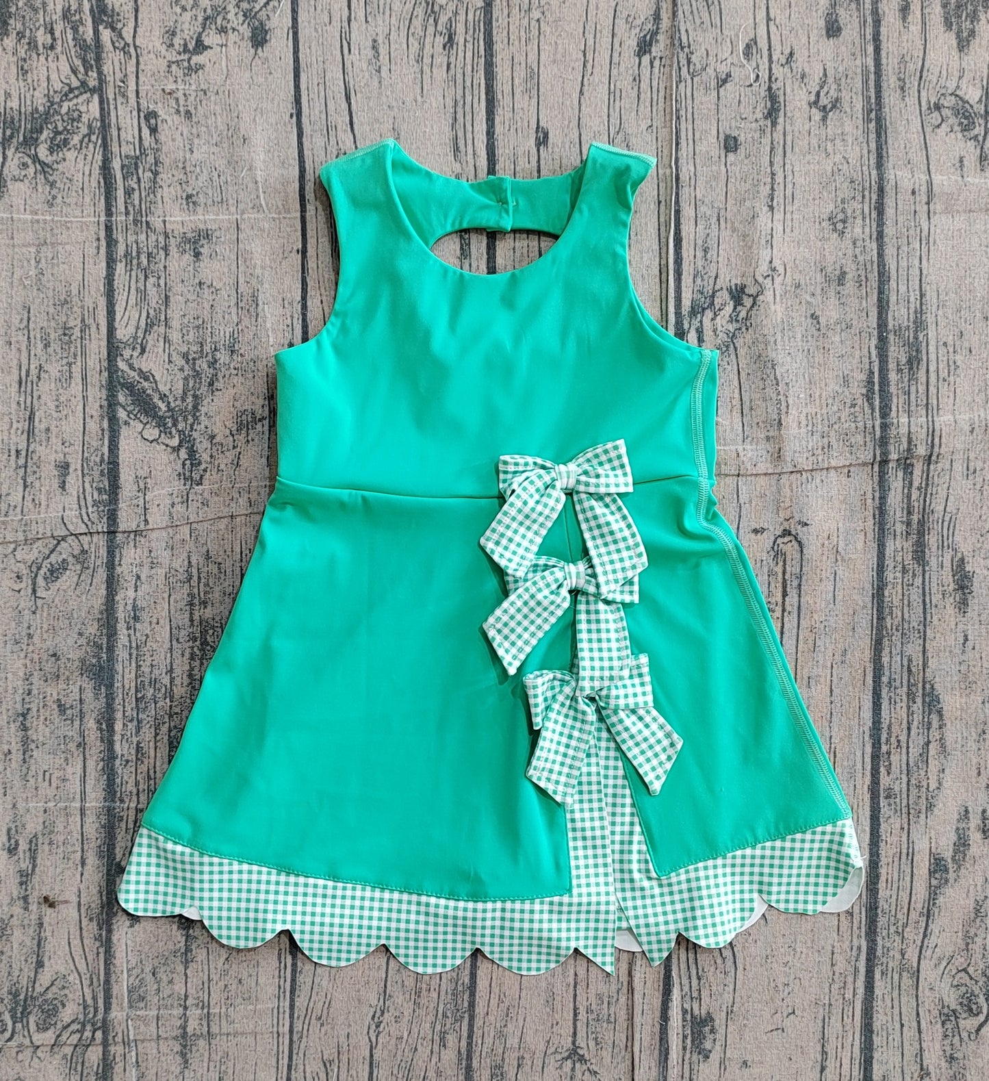 GSD3029  green  bow yoga GIRL summer outfit 202603  preorder