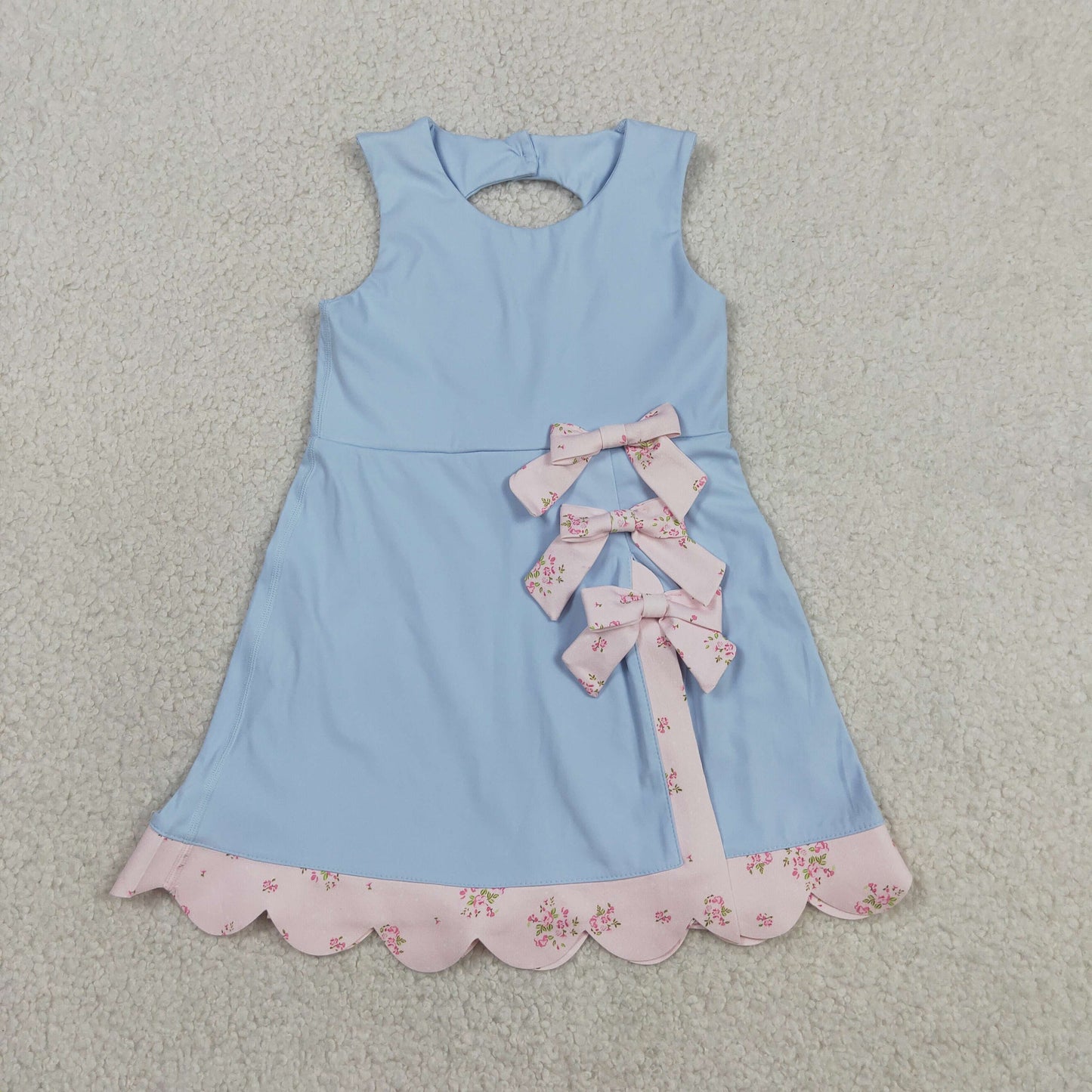 GSD3030 YOGA flower Easter Bunny girl  dress 202604 RTS