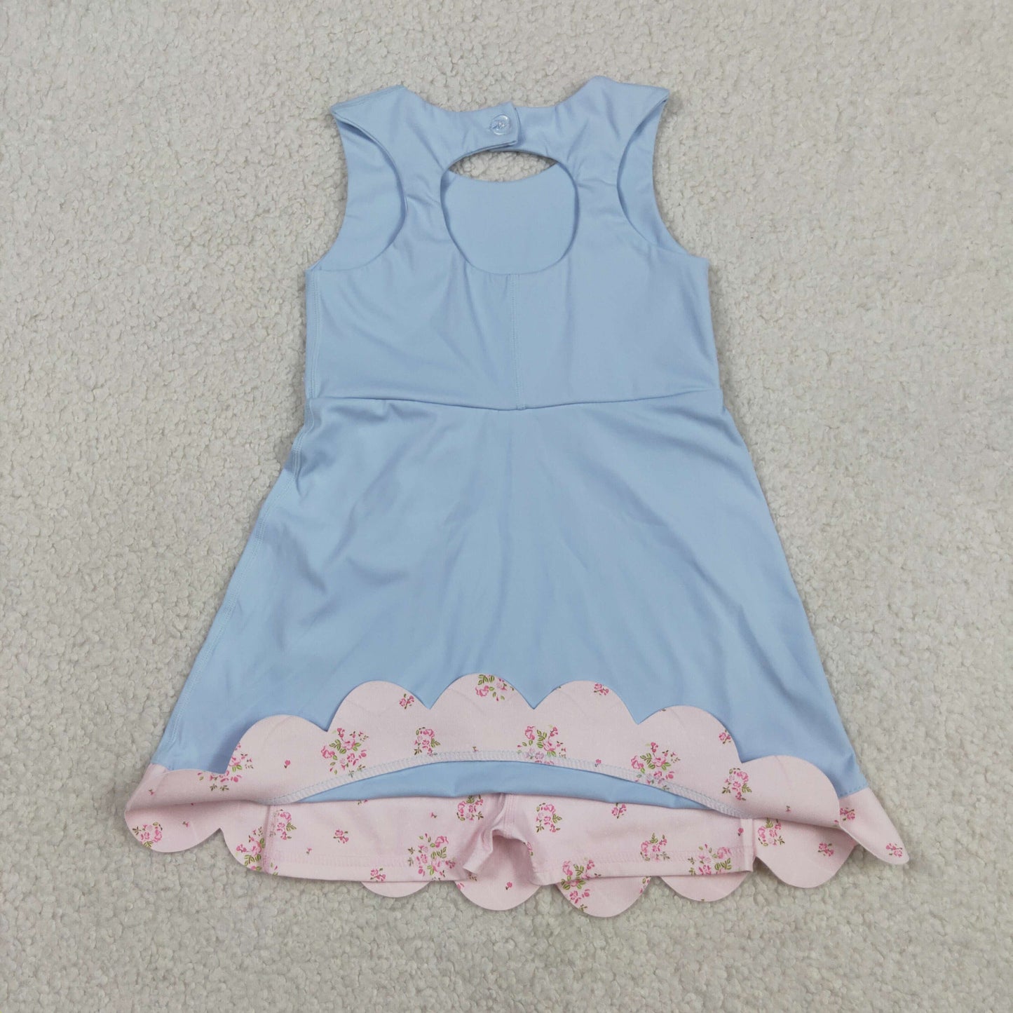 GSD3030 YOGA flower Easter Bunny girl  dress 202604 RTS