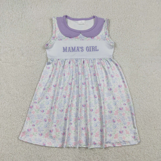 GSD3152 embroidery mama's girl summer dress 202512 RTS