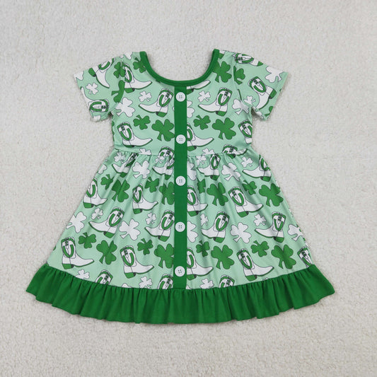 GSD3404 lucky girl  dress 202601 RTS