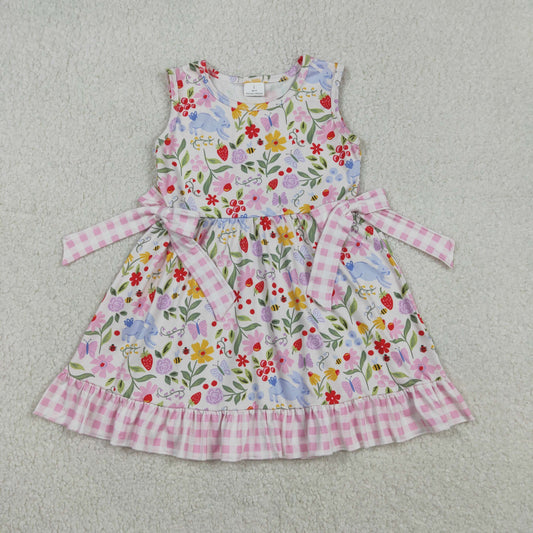 GSD3405 FLOWERS girl  dress 202512 RTS