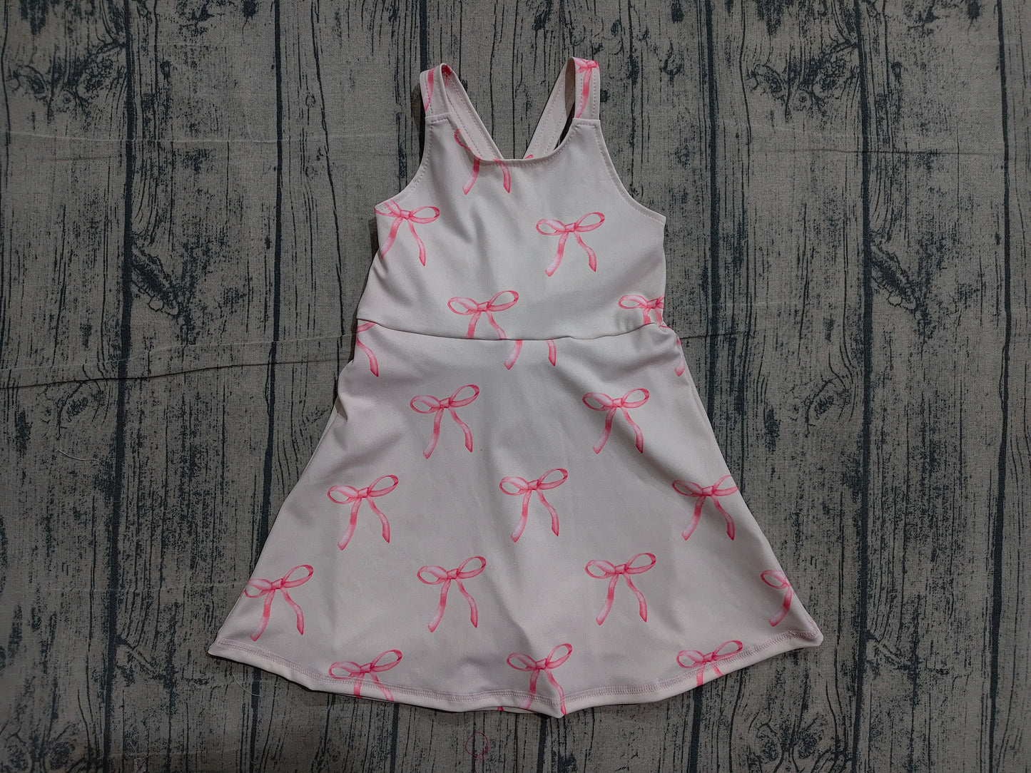 GSD3421 yoga bow  GIRL summer dress 202603  preorder