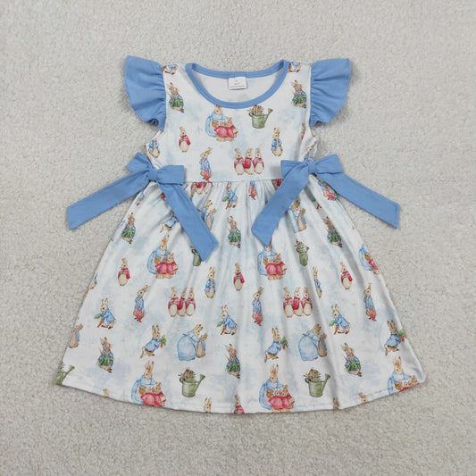GSD3452 Easter rabbit  girl  dress 202601 RTS