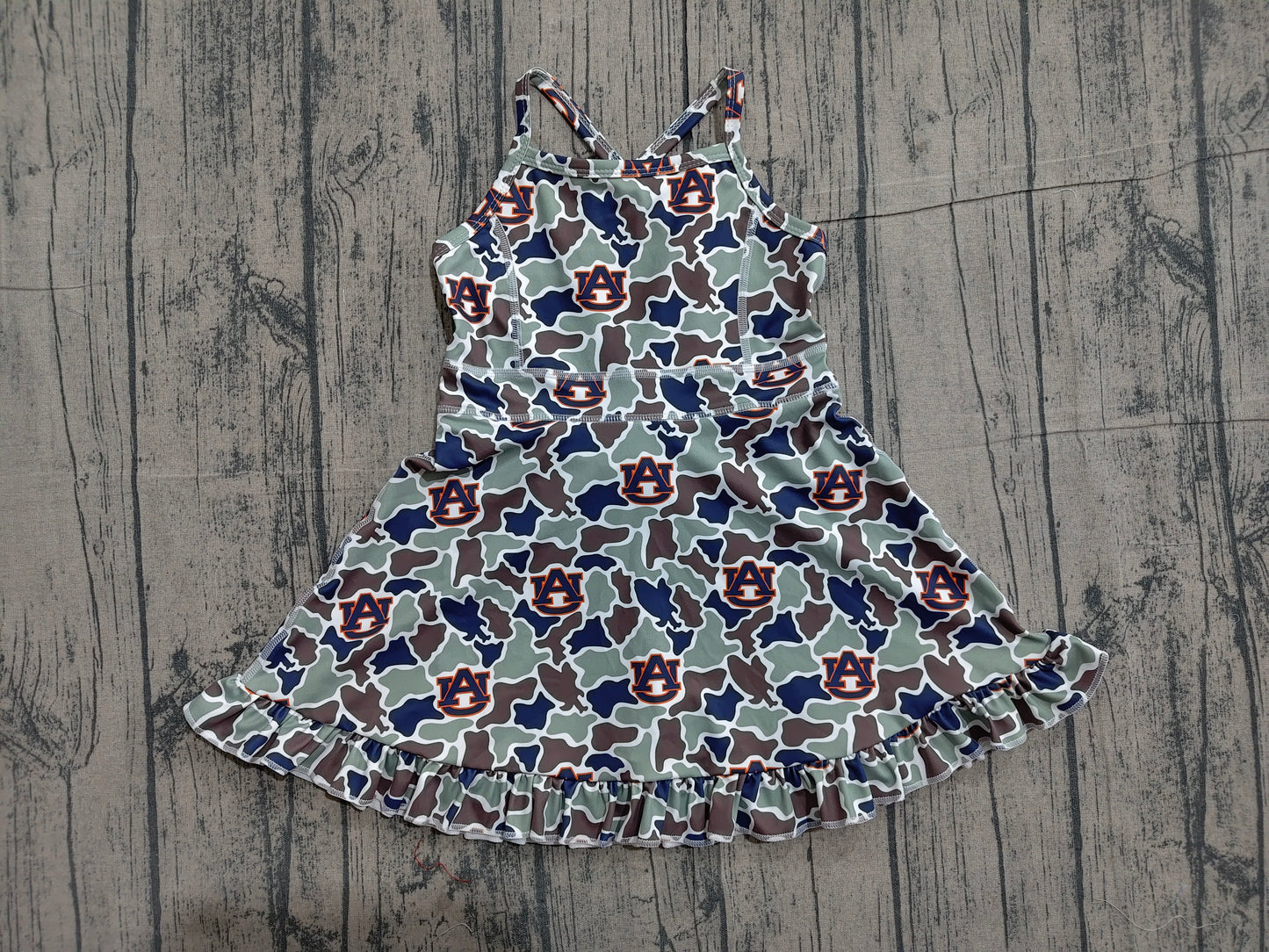 GSD3588 Yoga UA Team kids girl dress  202603 preorder