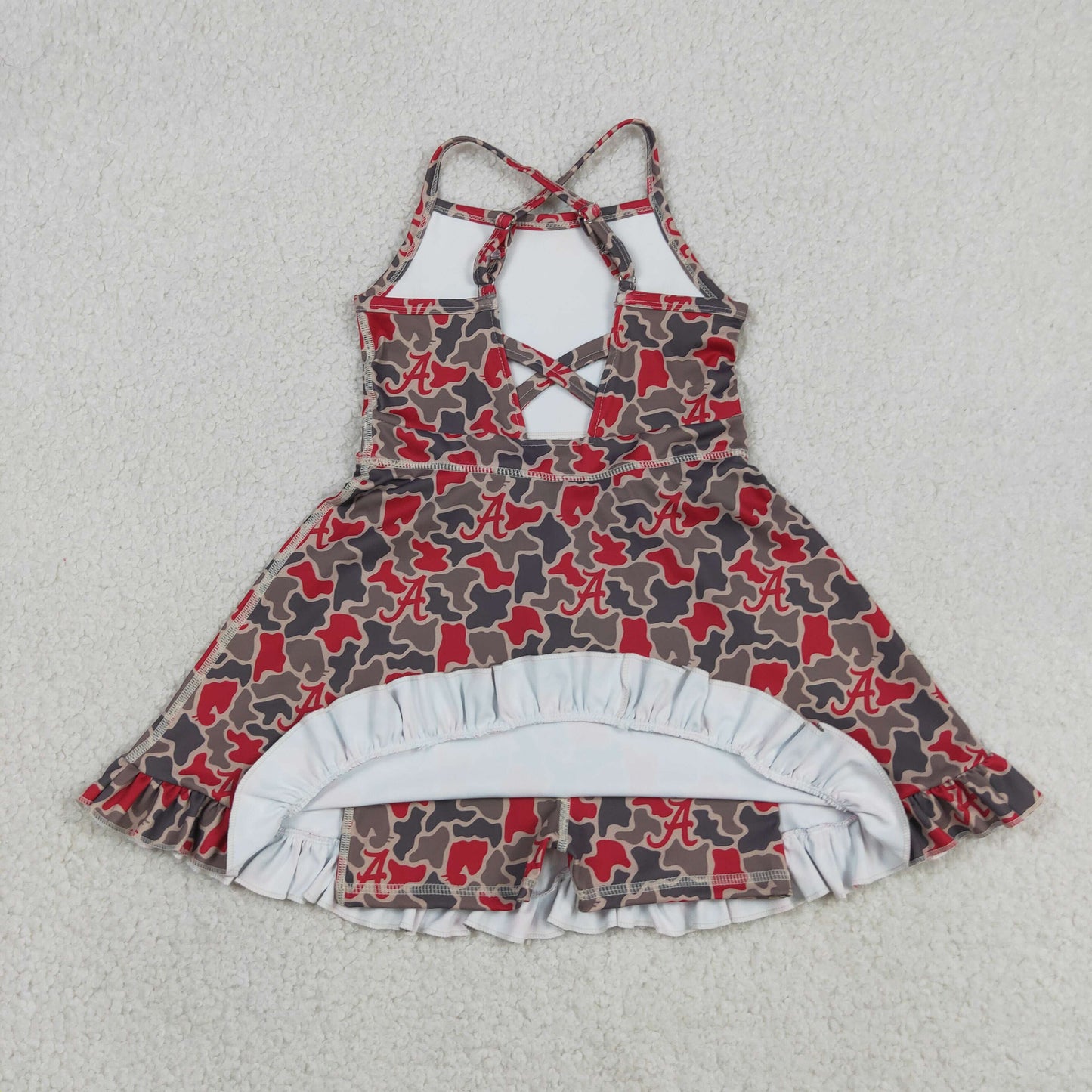 GSD3592 Yoga A team kids girl dress  202604 RTS