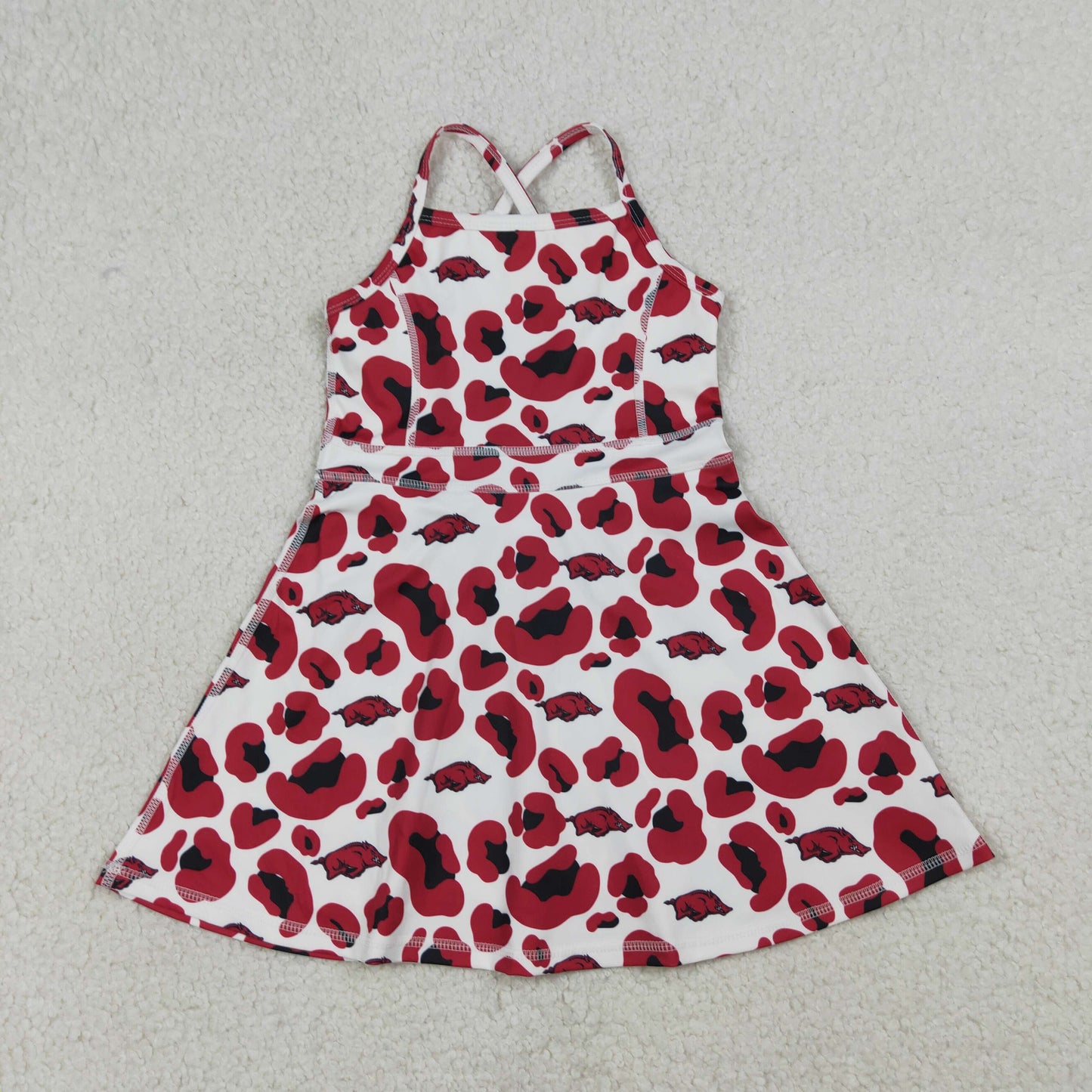 GSD3636 YOGA camo A Team girl  dress 202603 RTS