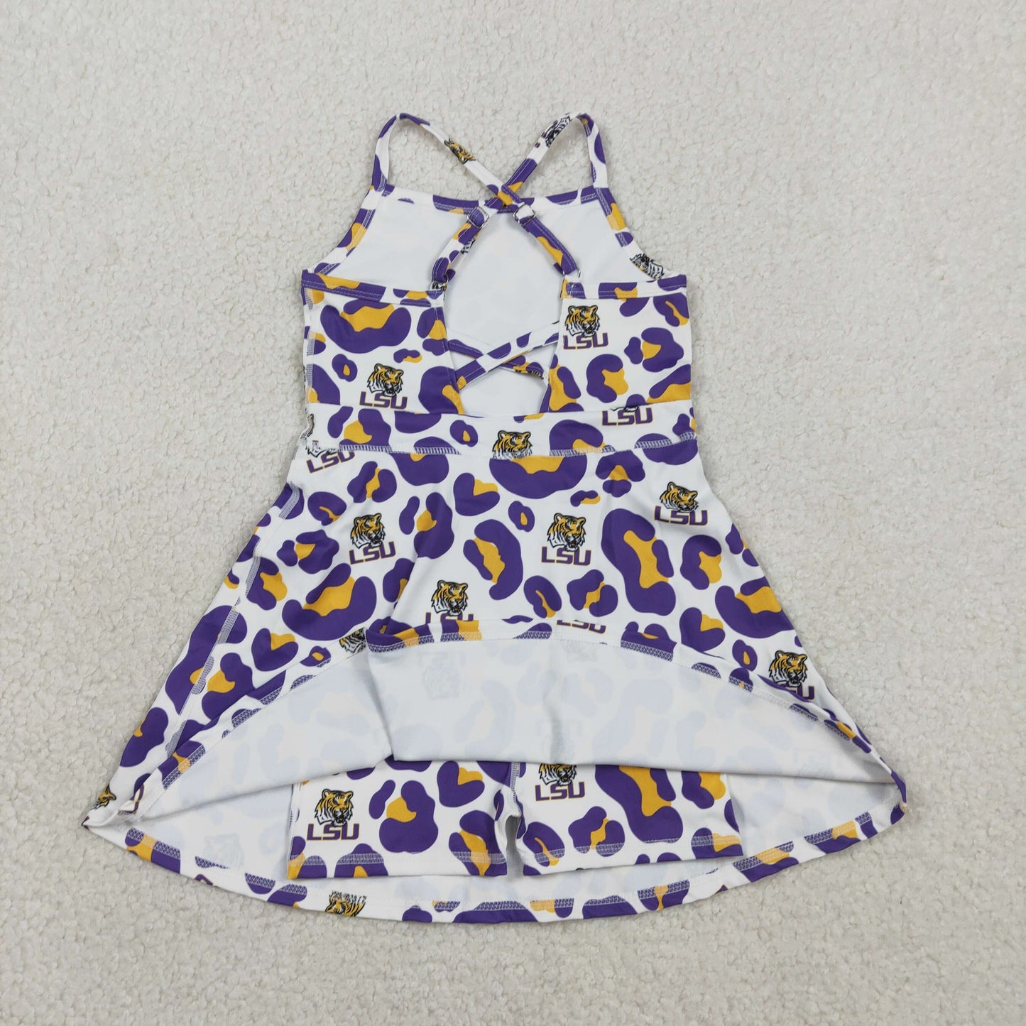 GSD3639 YOGA  Tiger Team girl  dress 202602 RTS