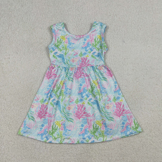 GSD3665 sea grass  girl  dress 202603 RTS