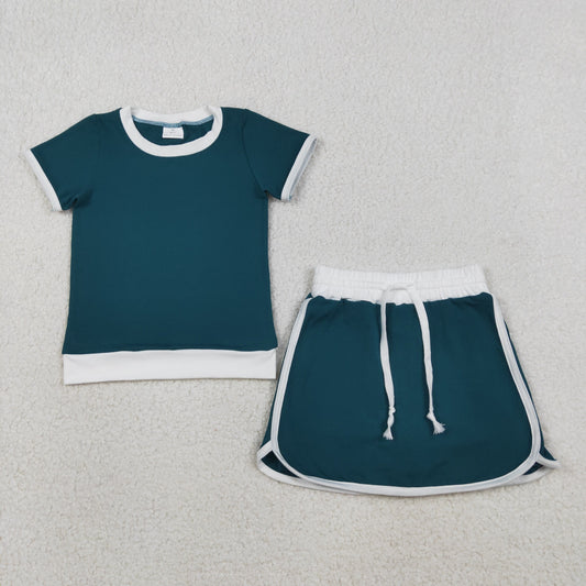 GSD3670 cotton sports girl  outfit skirt  202603