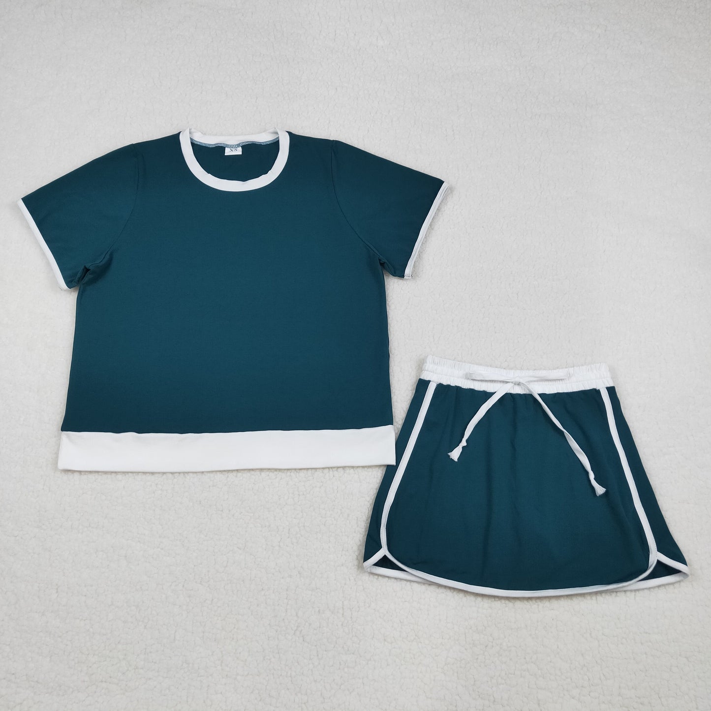 GSD3673  adult  green Solid color women  pajamas  SET OUTFIT 202603  RTS