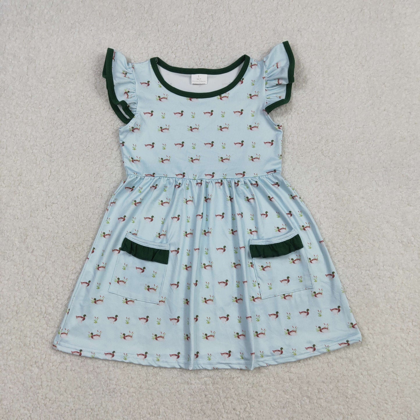 GSD3679 duck girl  dress 202603 RTS