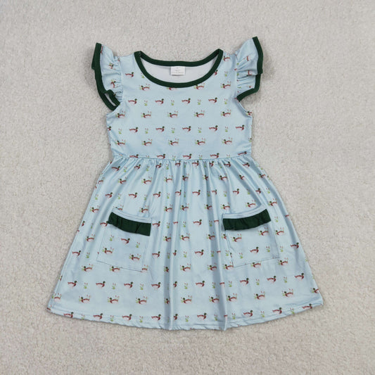 GSD3679 duck girl  dress 202603 RTS