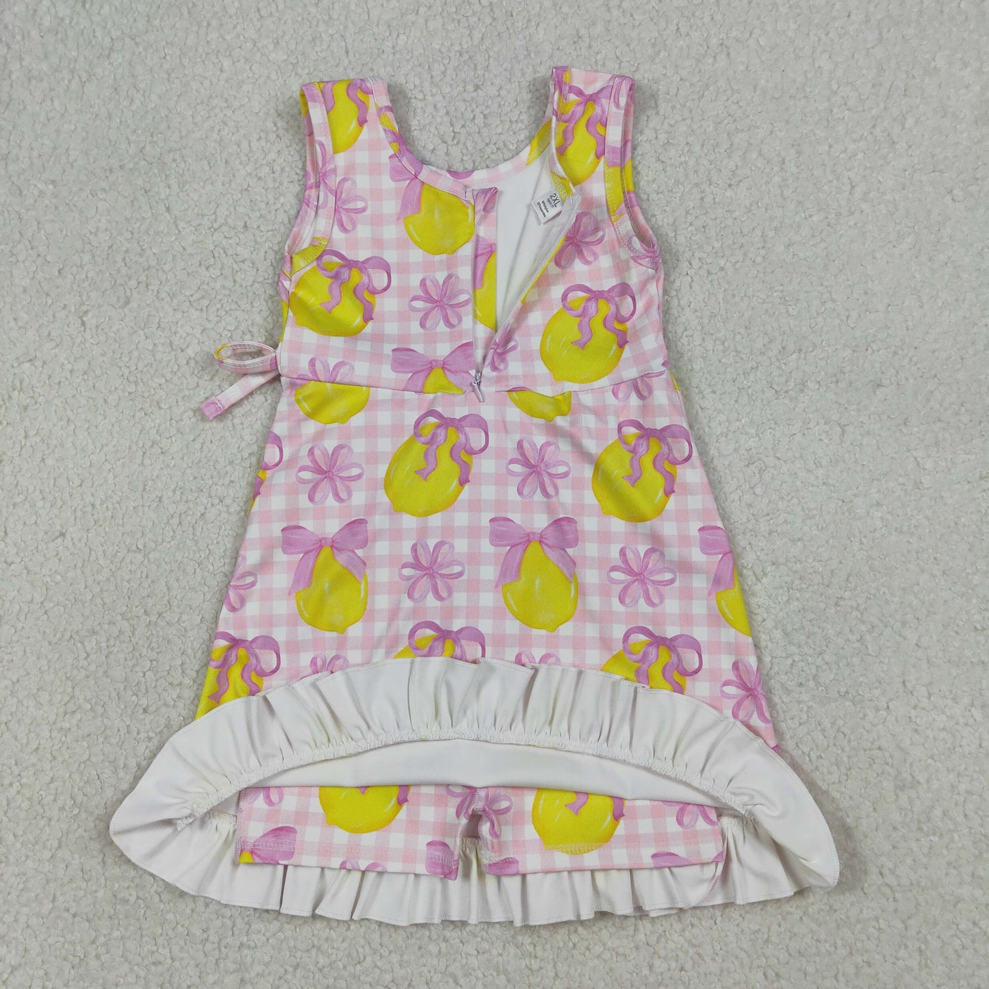 GSD3683 yoga lemon girl  dress 202604 rts