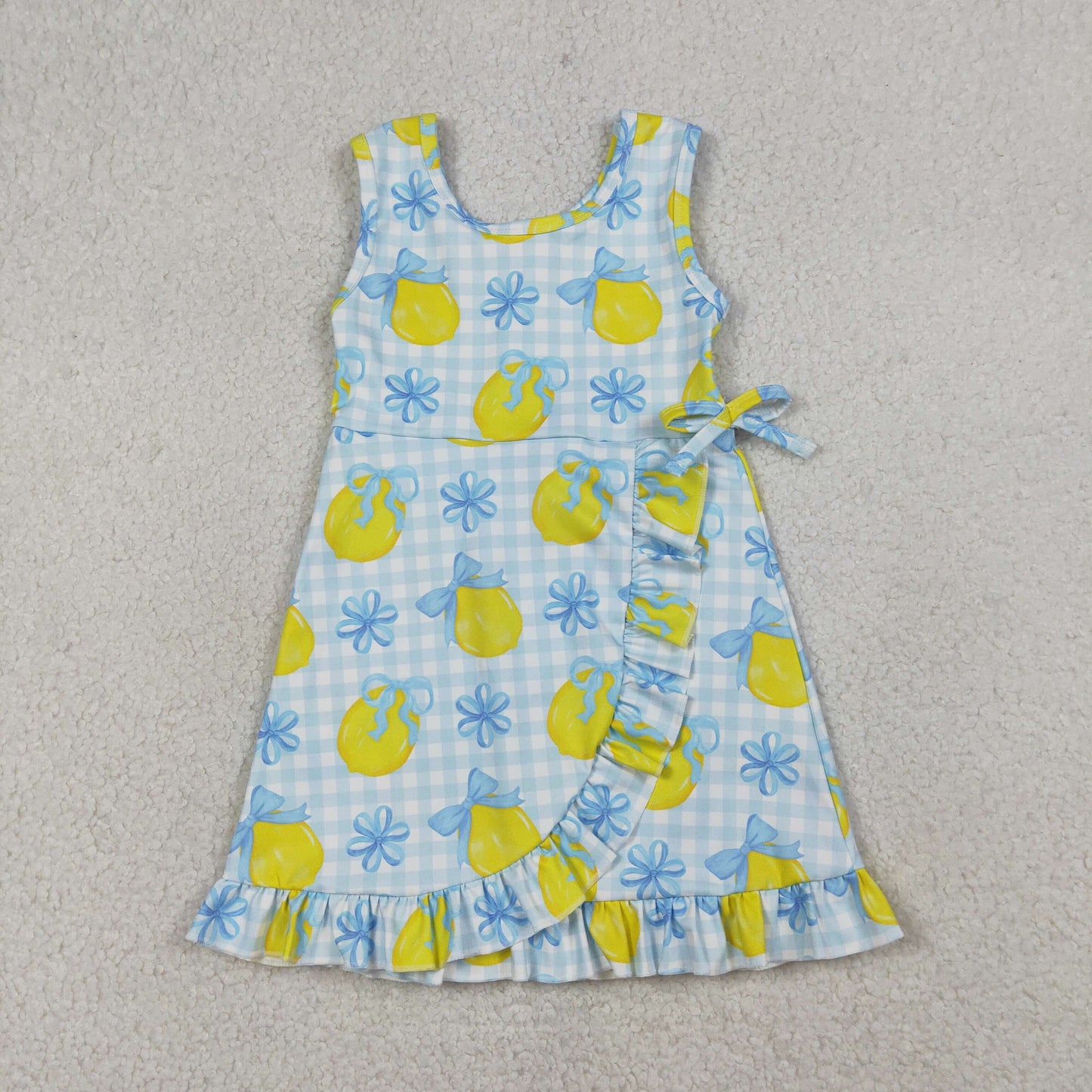 GSD3684 yoga lemon girl  dress 202603 RTS