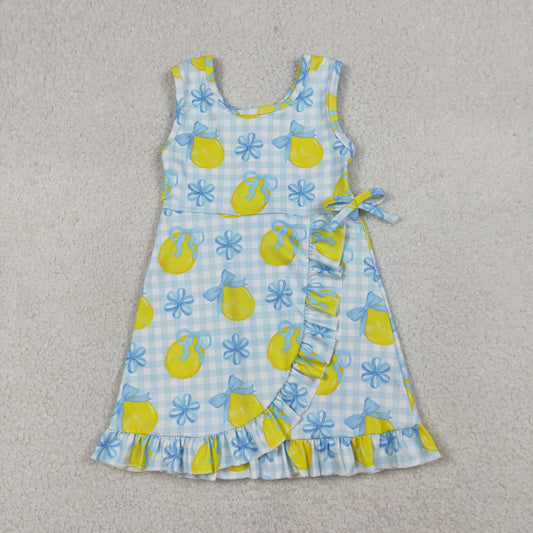 GSD3684 yoga lemon girl  dress 202603 RTS