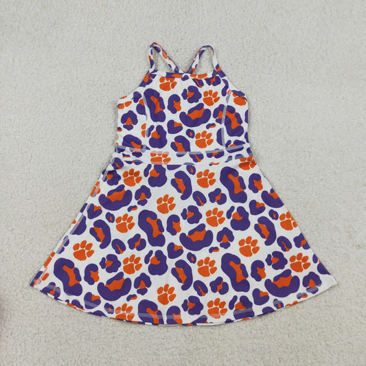GSD3687  YOGA camo tiger A Team girl  dress 202603 RTS
