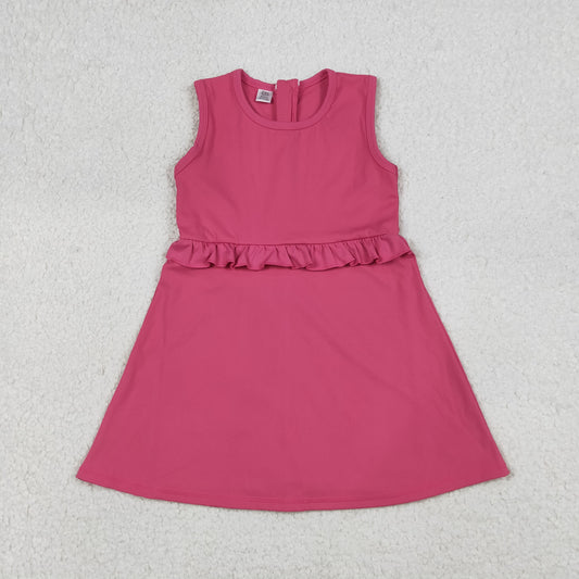 GSD3740 Yoga kids girl dress  202604 RTS