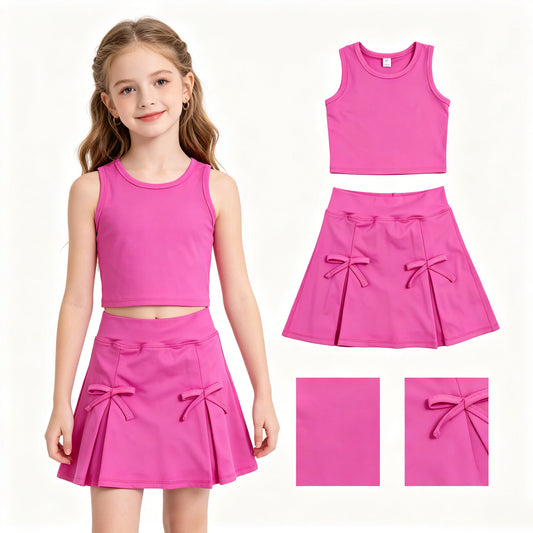 GSD3758 hot pink yoga GIRL summer outfit 202607 RTS