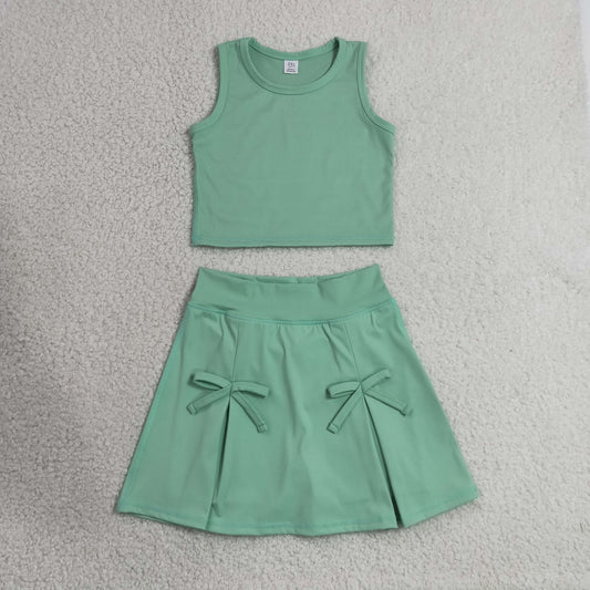 GSD3760 yoga GREEN BOW GIRL summer outfit 202607 RTS