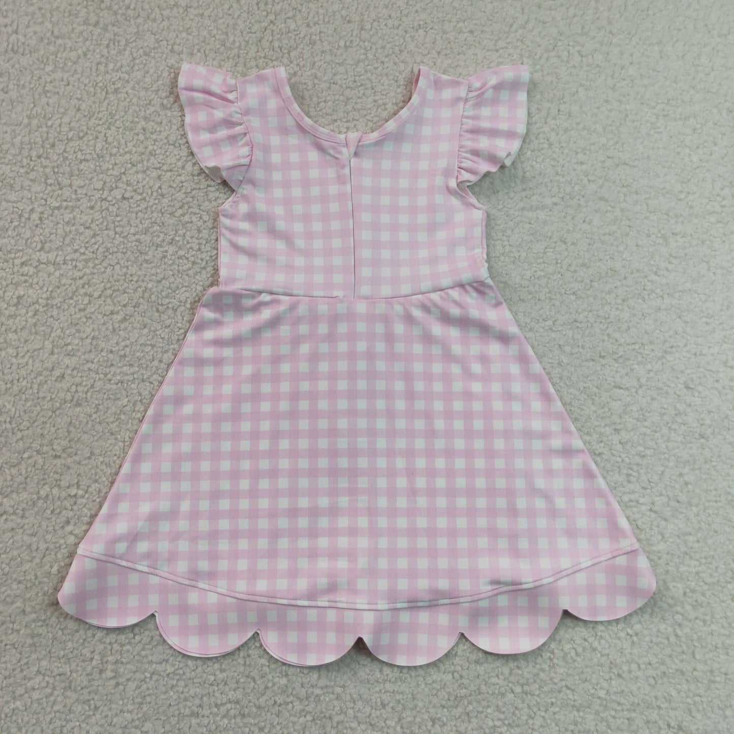 GSD3796 yoga  scallop girl dress ruffle rts