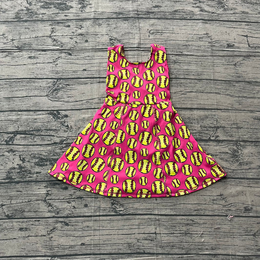 GSD3800 baseball bow yoga GIRL summer dress 202603  preorder