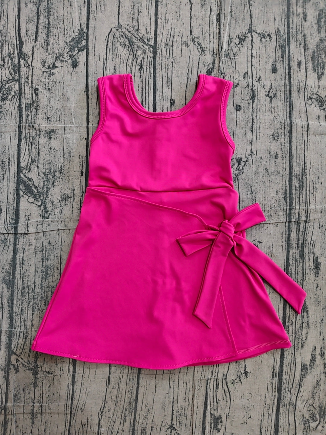 GSD3878 bow  yoga hot pink girl  outfit skirt  202605 preorder