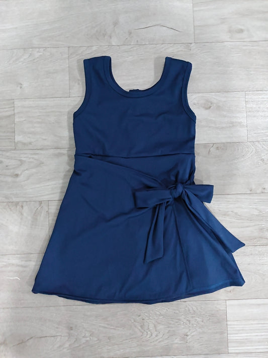 GSD3880 yoga blue ruffle girl  outfit skirt  202607 preoder