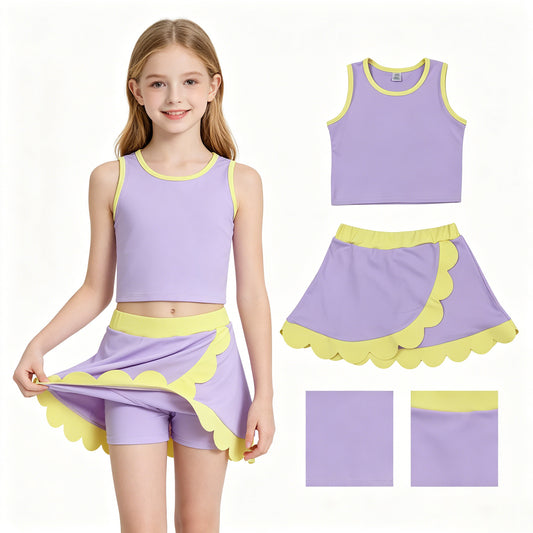 GSD4011  yoga sports girl  outfit skirt  202605 RTS