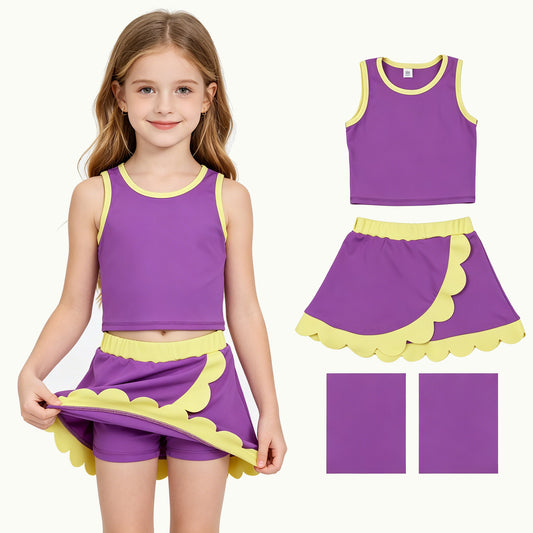 GSD4015  yoga sports girl  outfit skirt  202605 RTS