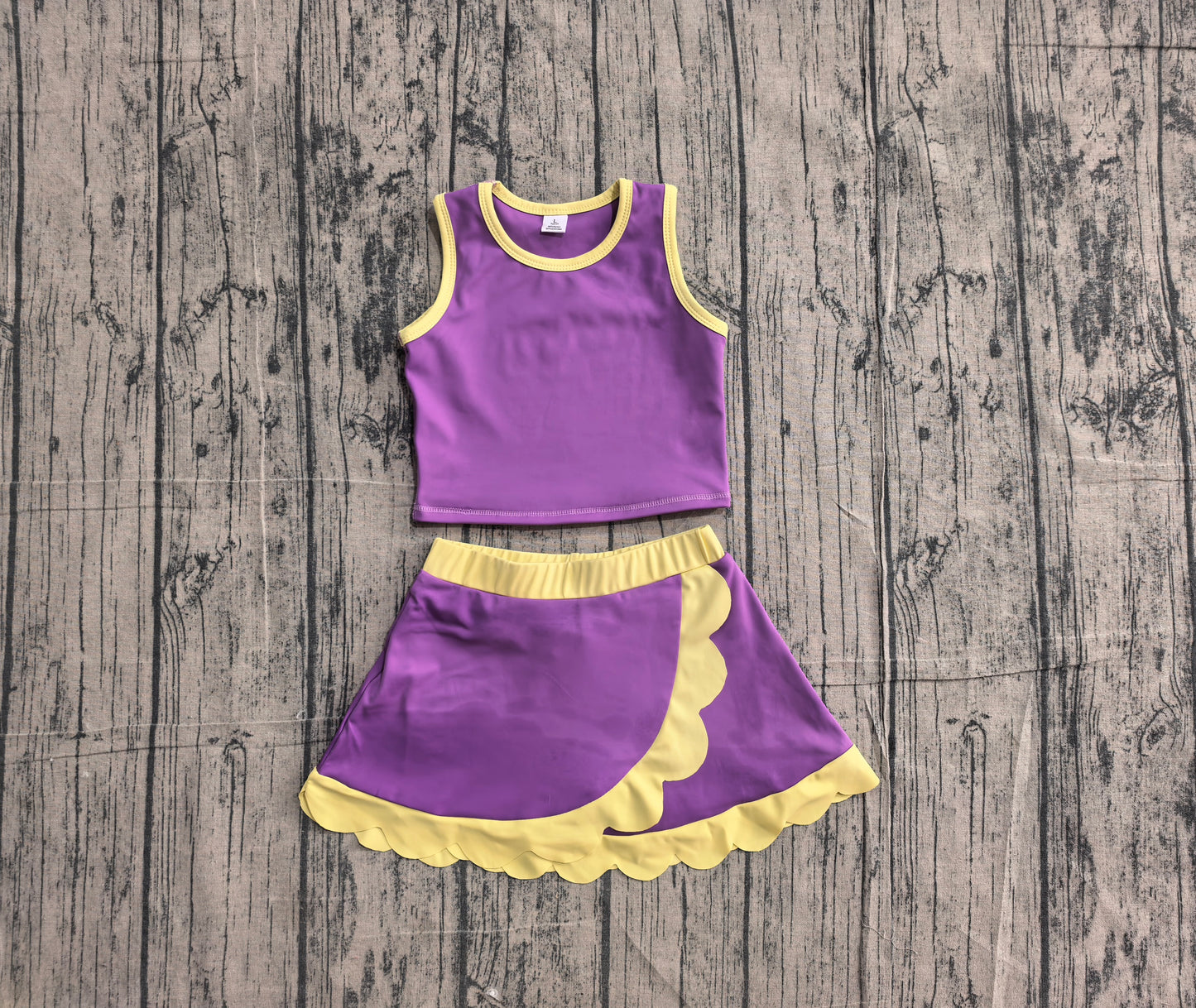 GSD4015  yoga sports girl  outfit skirt  202605 PREORDER