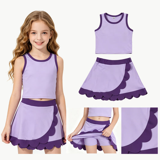 GSD4026 yoga sports girl  outfit skirt  202605 RTS