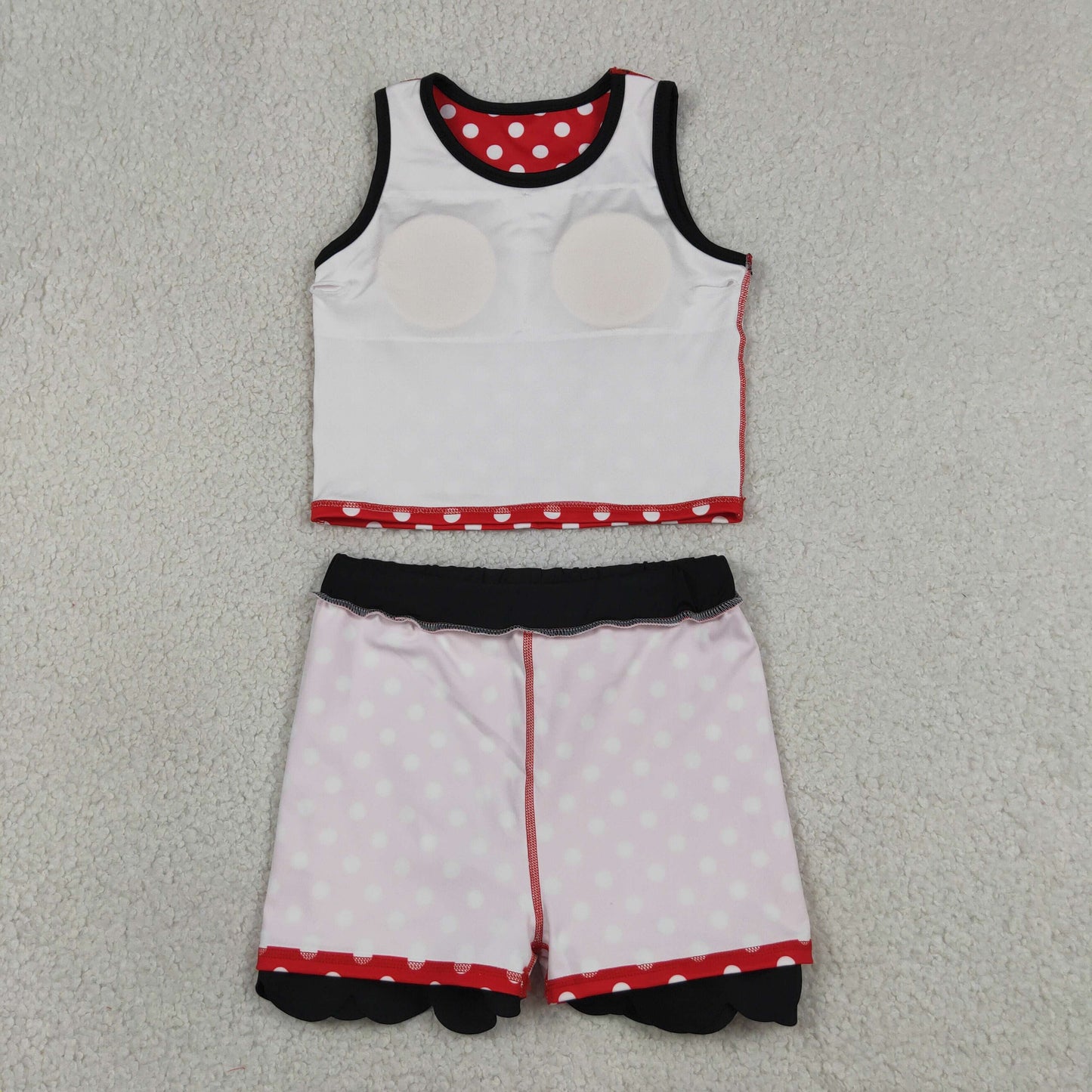GSD4080  yoga Scallop sports girl  outfit skirt  202605 RTS