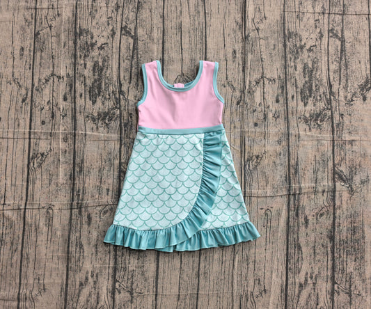 GSD4125 YOGA preorder Marmaid  girl dress ruffle