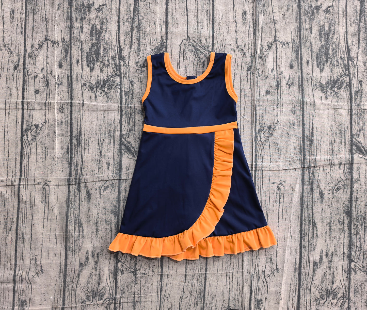GSD4131   YOGA preorder black solid  Princess cartoon girl dress ruffle