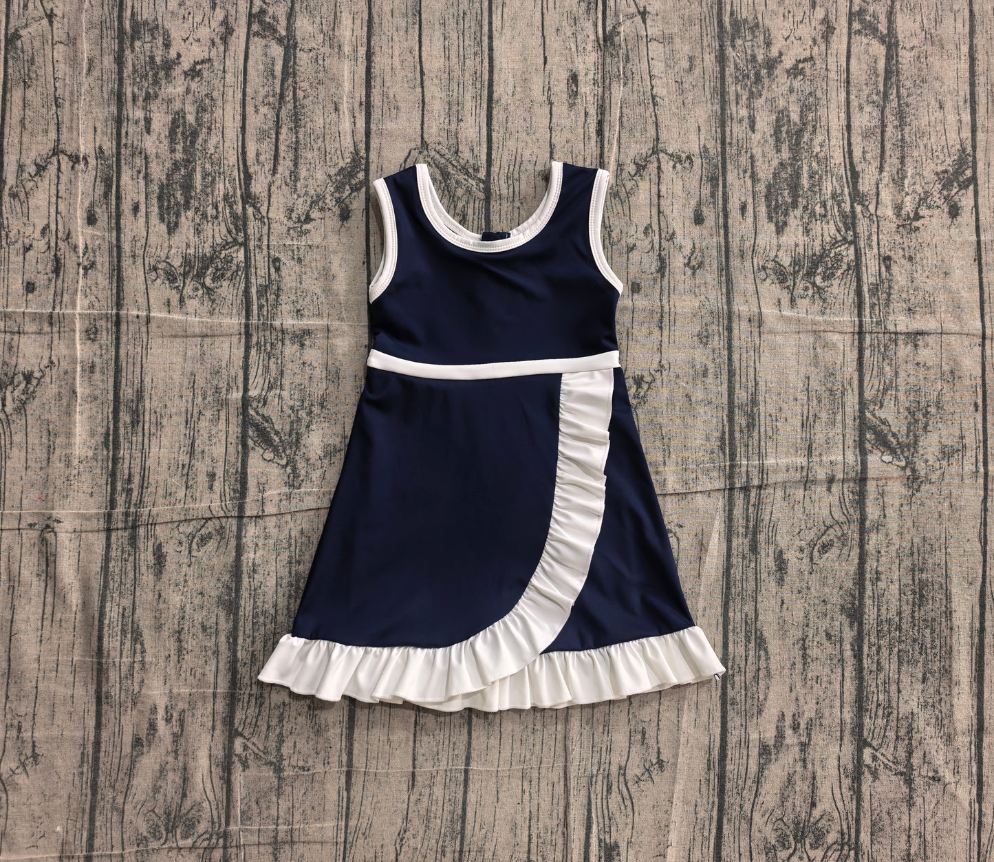 GSD4145 YOGA preorder black solid  Princess cartoon girl dress ruffle
