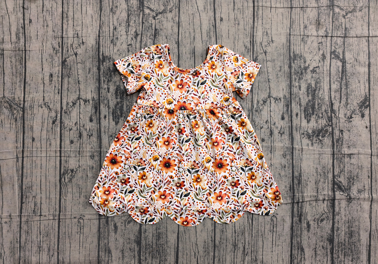 GSD4155 YOGA Follow scallop girl dress ruffle preorder 202606