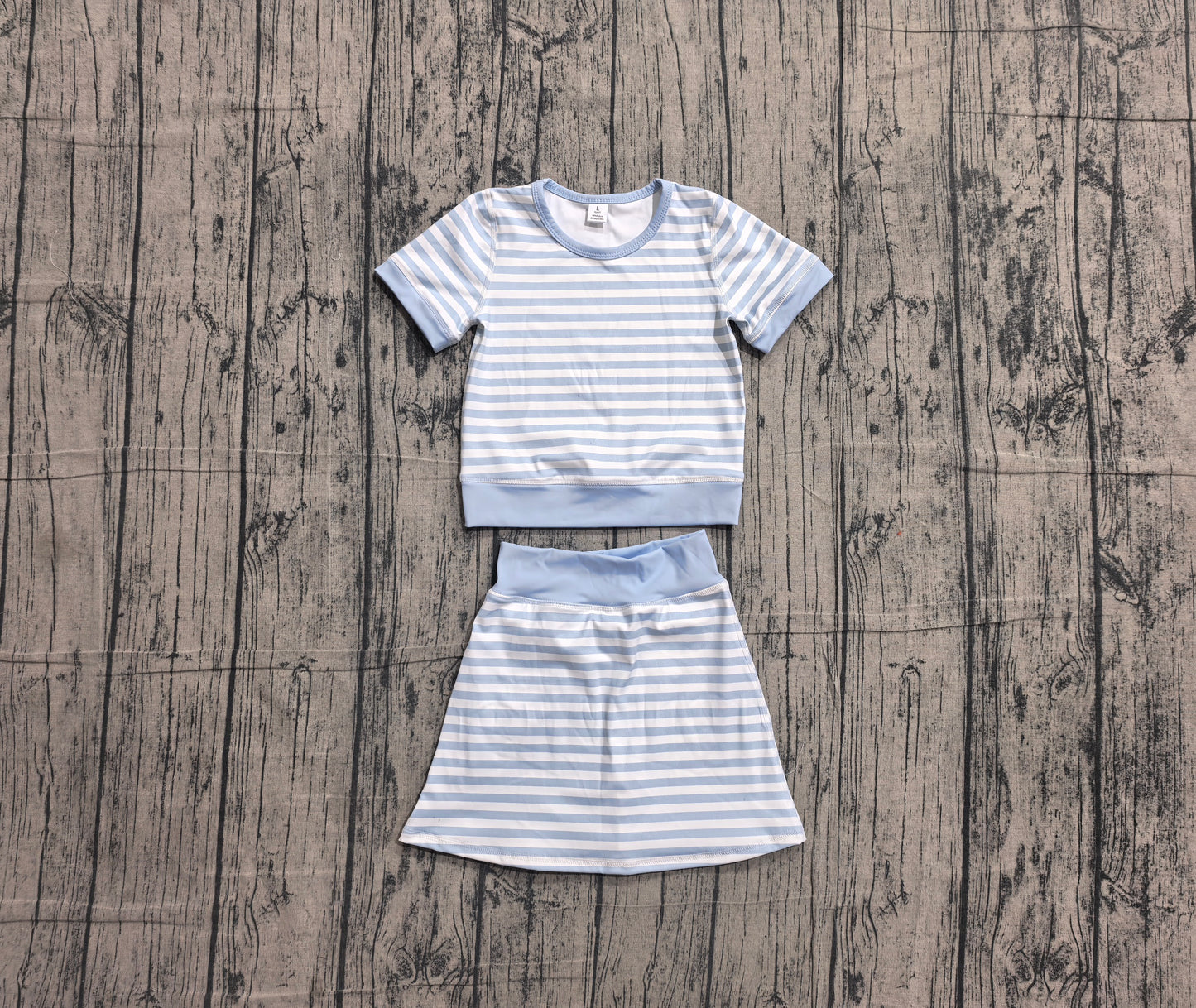 GSD4162  yoga stripe girl  outfit skirt  202605 preorder
