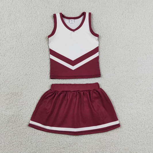 GSD4195  YOGA preorder RED T team skort girl outfit 202606 RTS