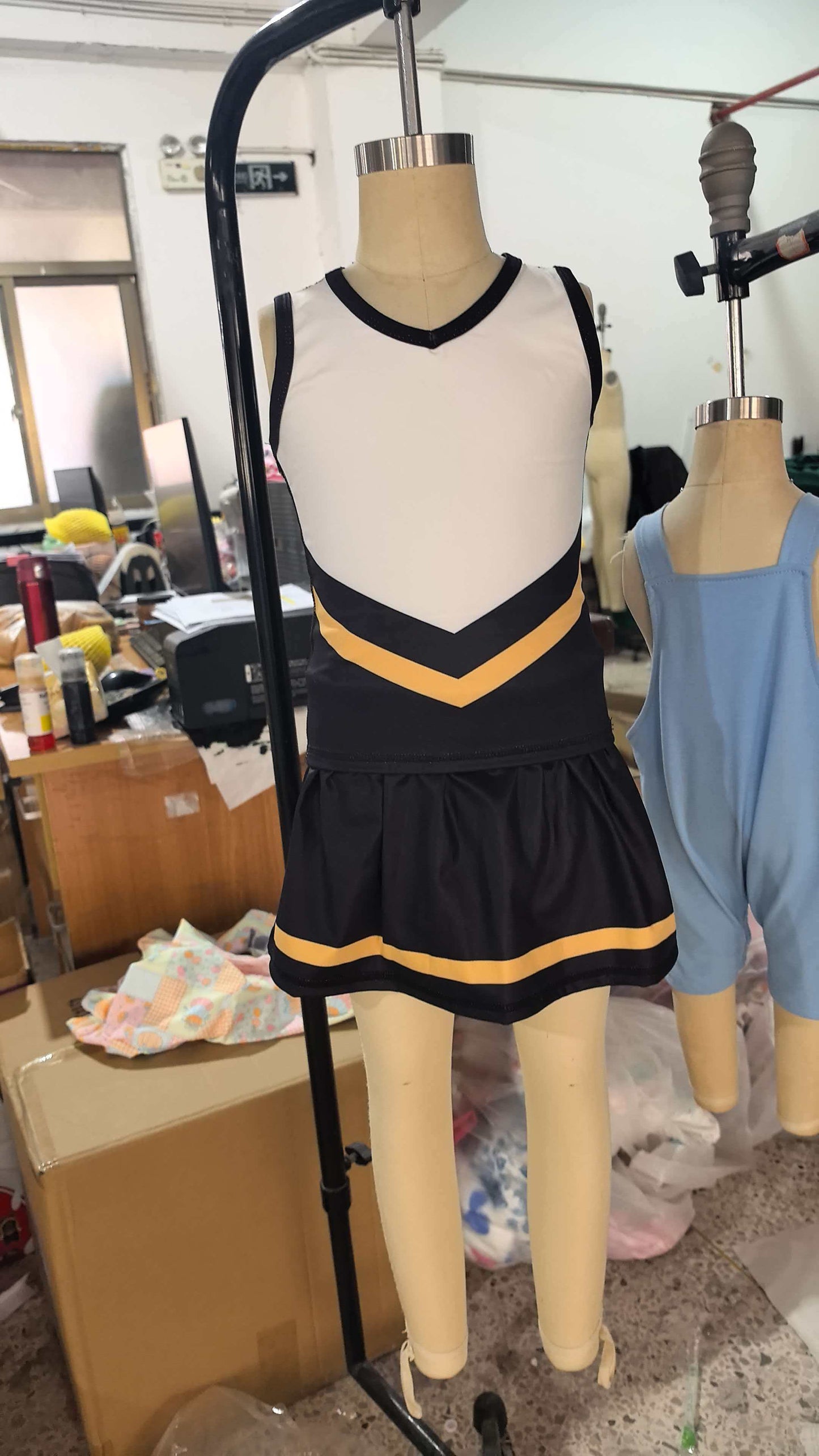 GSD4201  YOGA preorder  BLACK T team skort girl outfit 202606
