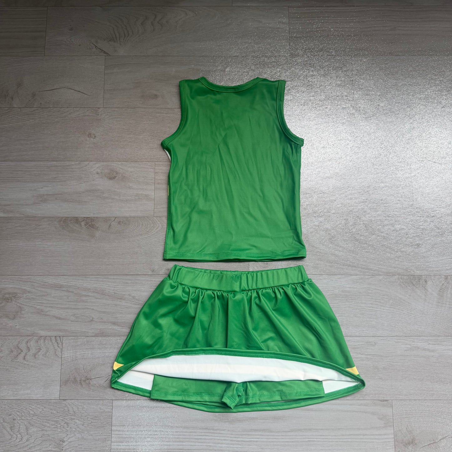 GSD4238 YOGA preorder  GREEN yellow T team skort girl outfit 202619
