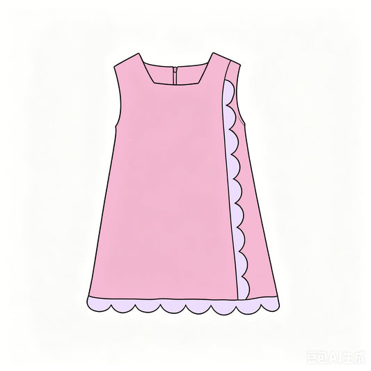 GSD4239  YOGA preorder  scallop girl dress ruffle 202619